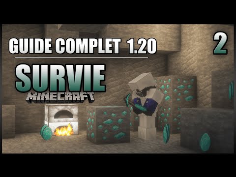 The ULTIMATE Guide to Minecraft SURVIVAL in 1.20 - Finding Diamonds, Improving Stuff