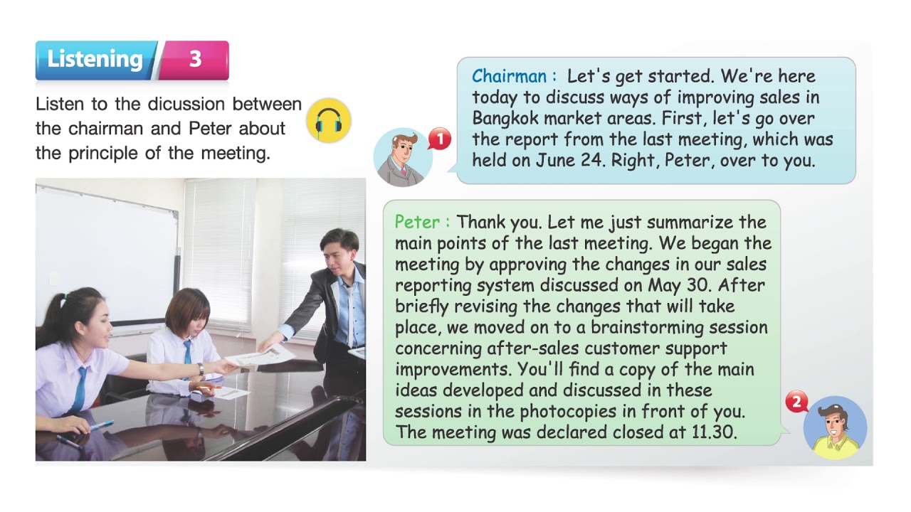 English Listening and Speaking 2 Unit 1 Listening 3