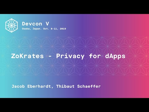 ZoKrates - Privacy for dApps preview