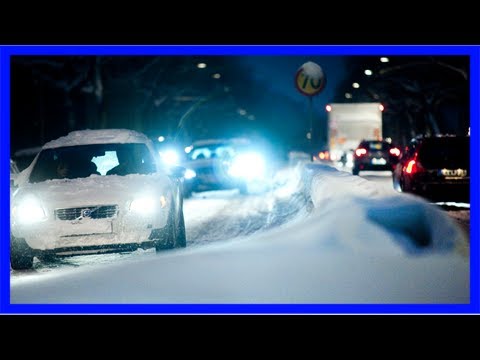 Smhi varnar för snö och halka