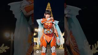【Sora2】クリスマスにシャケヒロインに変身する少女