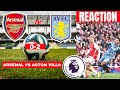 Arsenal vs Aston Villa 2-0 Live Stream Premier League EPL Football Match Score Highlights Gunners