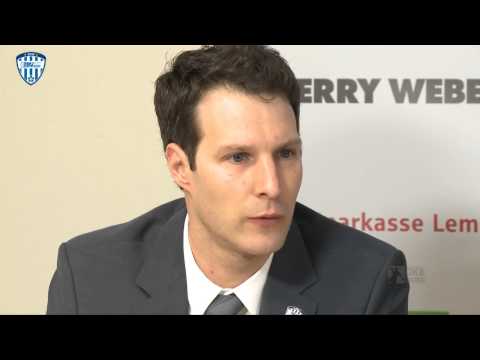 15.03.2015 Pressekonferenz TBV Lemgo gg. Rhein-Neckar Löwen