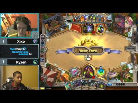 Weplay Hearthstone League SemiFinal 2 - XiXo vs Ryzen