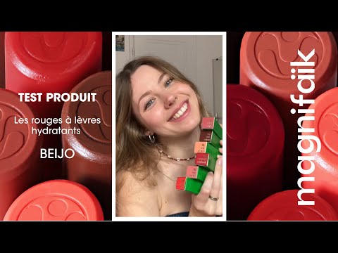 On TESTE avec vous les 6 teintes du rouge à lèvres MAGNIFAÏK - BEIJO💄