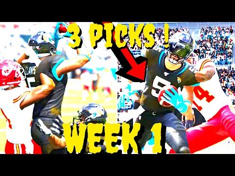 MADDEN 20 CAREER MODE CB EP 1 - 3 PICKS IN JUST THE 1ST GAME ! **NO CLICKBAIT**