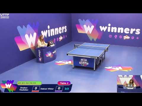 WINners CUP table 2  30.09 Zhukov Vladislav - Ziakun Viktor 20:30