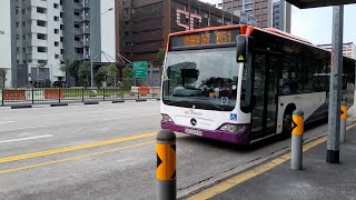 SBS6043M(SEDEP SP) On Service 851 At Yishun Avenue 2