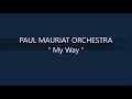 PAUL MAURIAT   My Way