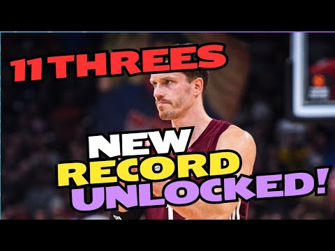 Andreas Obst Sets EuroLeague Record: 11 Three Pointers | Bayern Munich vs Barcelona | Nov 22, 2024