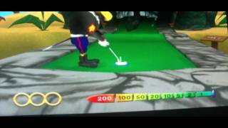 Mini Golf Maniacs Skulls Gold hole in one