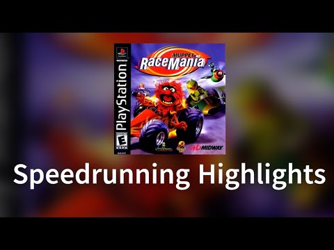 Muppet RaceMania Speedrunning Highlights