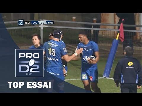 PROD2 – Top essais – J12 – Saison 2015-2016
