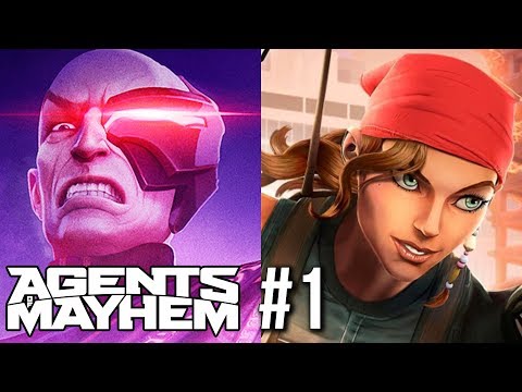 Agents of Mayhem Gameplay Walkthrough Part 1 (no commentary)