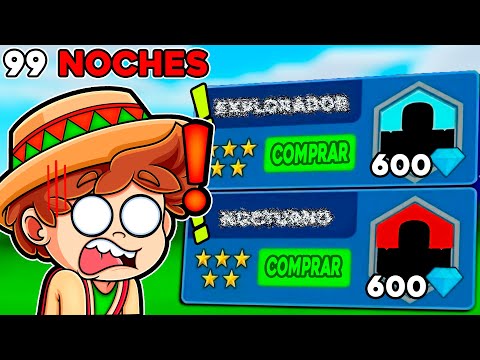 ¡CONSEGUÍ las 2 NUEVAS CLASES de 99 NOCHES! 🔦🌙🦌 SILVIOGAMER en 99 Noches en el Bosque 🔴 DIRECTO