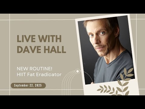 NEW ROUTINE - HIIT Fat Eradicator! – Cellercise® LIVE with Dave Hall