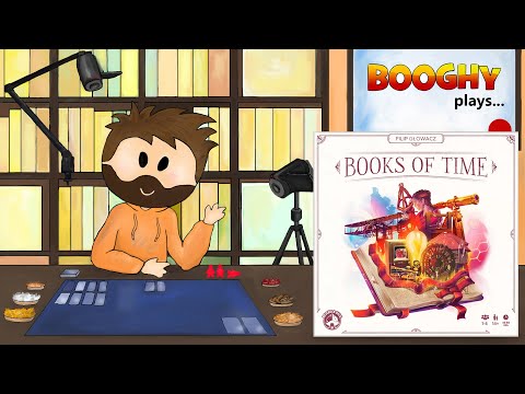 Booghy plays... Books of Time(3p Rules, Playthrough, Review)