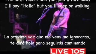 Plus 44-Make you Smile Lyrics y Subtitulos LIVE 2007