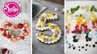 Fruchttorte / Buchstabentorte / Cream Tarte / Trendtorte 2018 / Sallys Welt