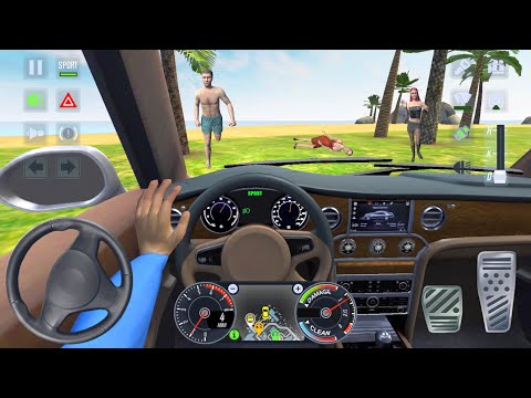 Luxury Beach City Car Driver 🚖👸 Car Games Android 3D City Drive - Taxi Sim 2020