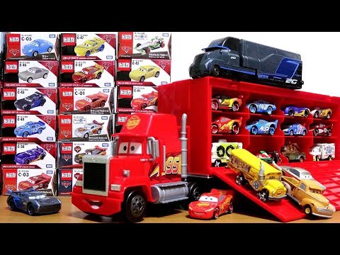 Disney Pixar Cars3 Toy Movie Big Mack Truck Gale Beaufort Battle Crash Cars Tomica for kids