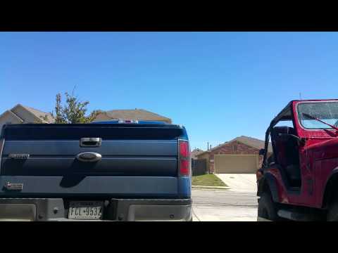 F-150 Ecoboost Straight pipe vs Dynomax comparison