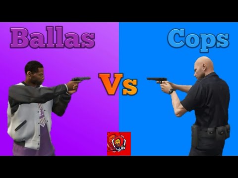 Ballas Gang  Vs PD  l  Jewellery Robbery & Ambush l SLKC RP l GTA RP