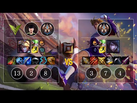 V3 Archer Ezreal vs Aphelios Bot - KR Challenger Patch 10.11