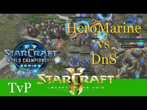 HeroMarine vs DnS (TvP) - WCS Austin - Starcraft 2: LotV Profi Replays [Deutsch | German]