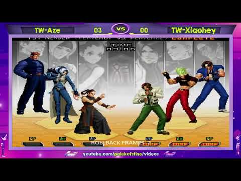Aze (阿泽) Vs TW-Xiaohey FT10 KOF 2002 UM - Uma Intensa corrida para o topo