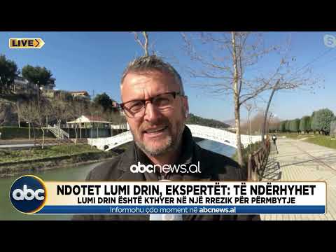 Ndotet lumi Drin, ekspertët: Të ndërhyhet | ABC News Albania