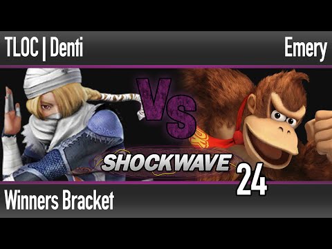SW 24 Wii U - TLOC | Denti (Sheik) vs Emery (DK) - Winner Bracket
