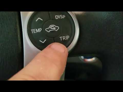 How to reset your maintenance light on your 2012 Toyota Prius