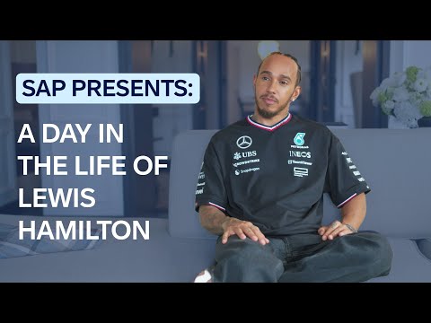 A day in the life of Lewis Hamilton