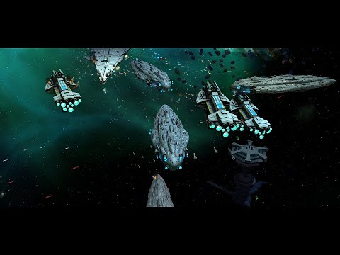 Huge space battle in Thrawn's Revenge