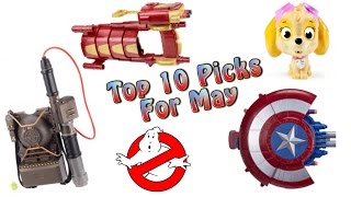 TTPM Top 10 Toys in May 2016