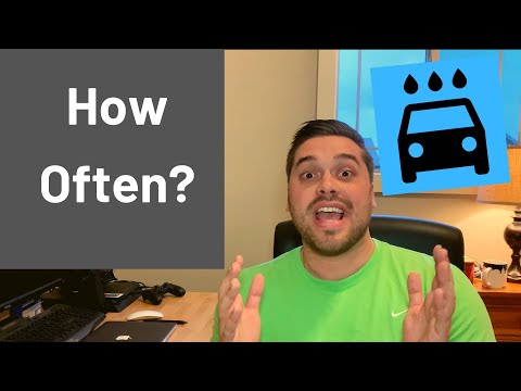 How Often Should I Wash My Car? -- My Take