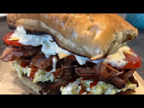Pig Parade Breakfast Sandwich