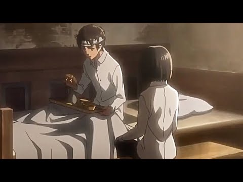 everytime Mikasa makes Eren eat