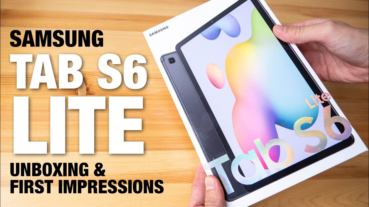Samsung Tab S6 Lite Unboxing & First Impressions