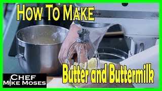 Make Your Own Butter - Stand Mixer and Cream is How to Do It