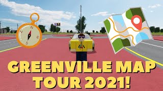 2021 Greenville Map Tour! (All Buildings/Roads) | Greenville Roblox