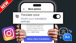 How to Translate Your Voice with Meta Ai in Instagram Reels  | Transla