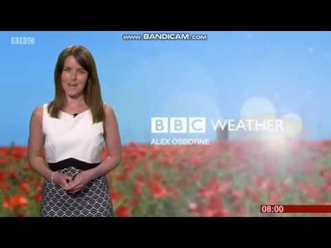 Alex Osbourne weather presenter BBC West News