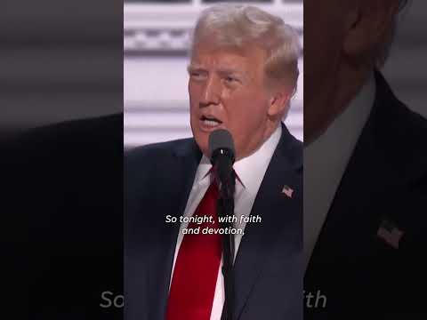 Donald Trump formally accepts Republican nomination at RNC Shorts