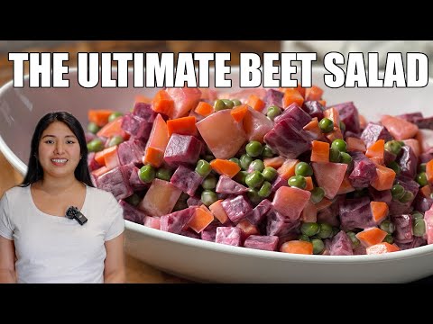 How To Make Beet Salad | Peruvian Style Salad Recipe |