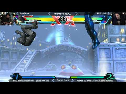 Salty Battles Weekly #08 - UMvC3 GF - Josh Wong VS FC ChrisG