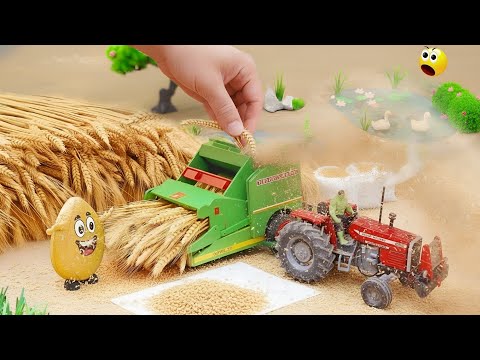 Powerful DIY Tractor & Plough Science Project‎⁨ |TOP Creative Sentifaic Idea@MiniTractor100 