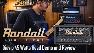 Video thumbnail for Randall Diavlo 45 Watts Head - Demo and Review by Solomonic Demons