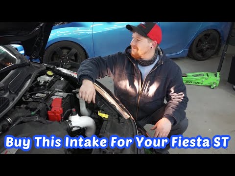 How To Install Whoosh Motorsports SHORT RAM Intake kit 2014-2019 Fiesta ST